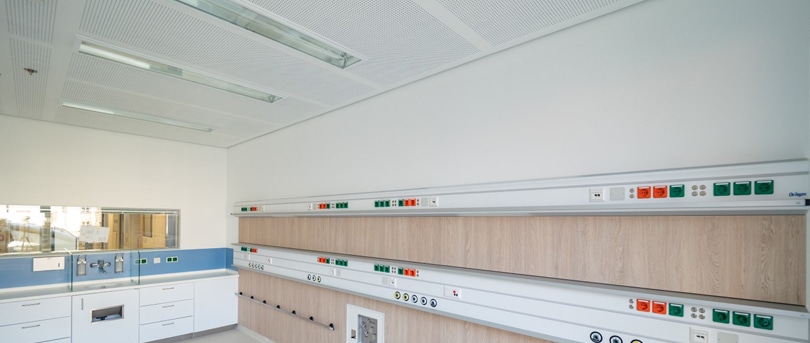 Metawell Krankenhausdecke in der Uniklinik Dresden