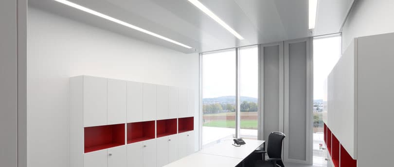 Moduldecke als Rasterdecke