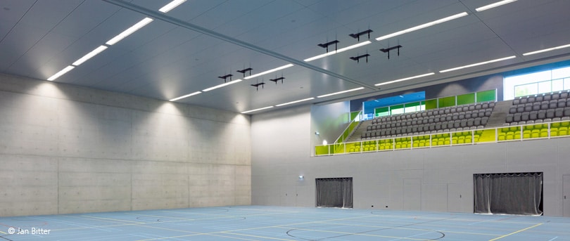 Sporthalle Campus Hoogvliet - Metawell