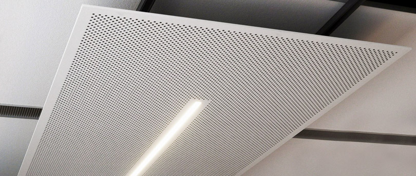 Akustiksegel mit LED