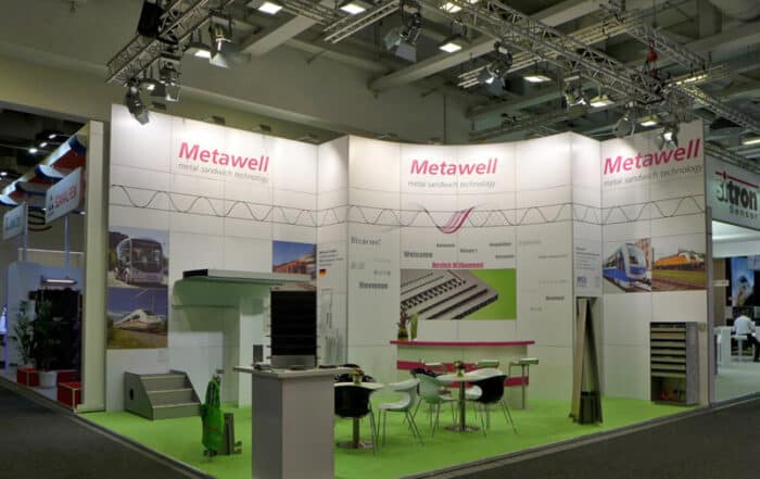 Metawell Stand auf der Innotrans 2018