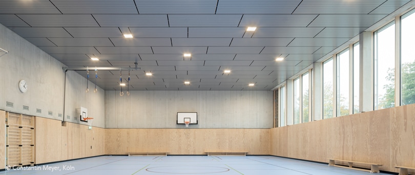 Metawell Sporthallendecke