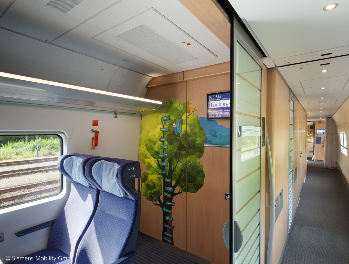 Siemens_ICE4_Metawell_ceilings Metawell Decken im ICE Zug von Siemens