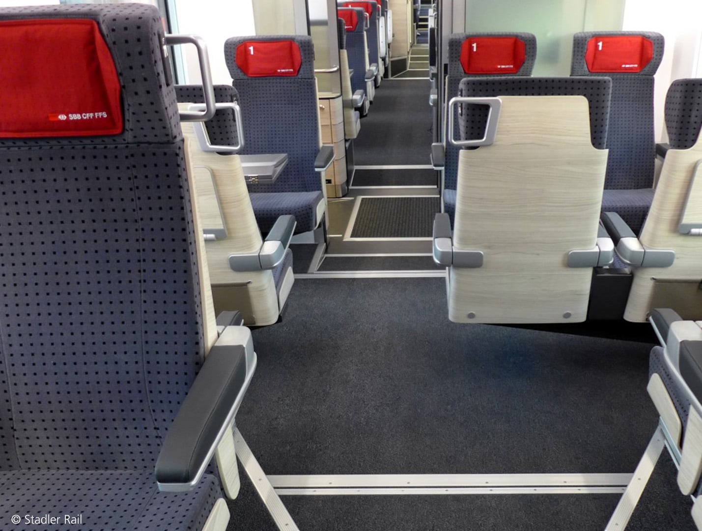 Metawell Boden mit Heiz- und Akustikfunktion für Stadler EC 250