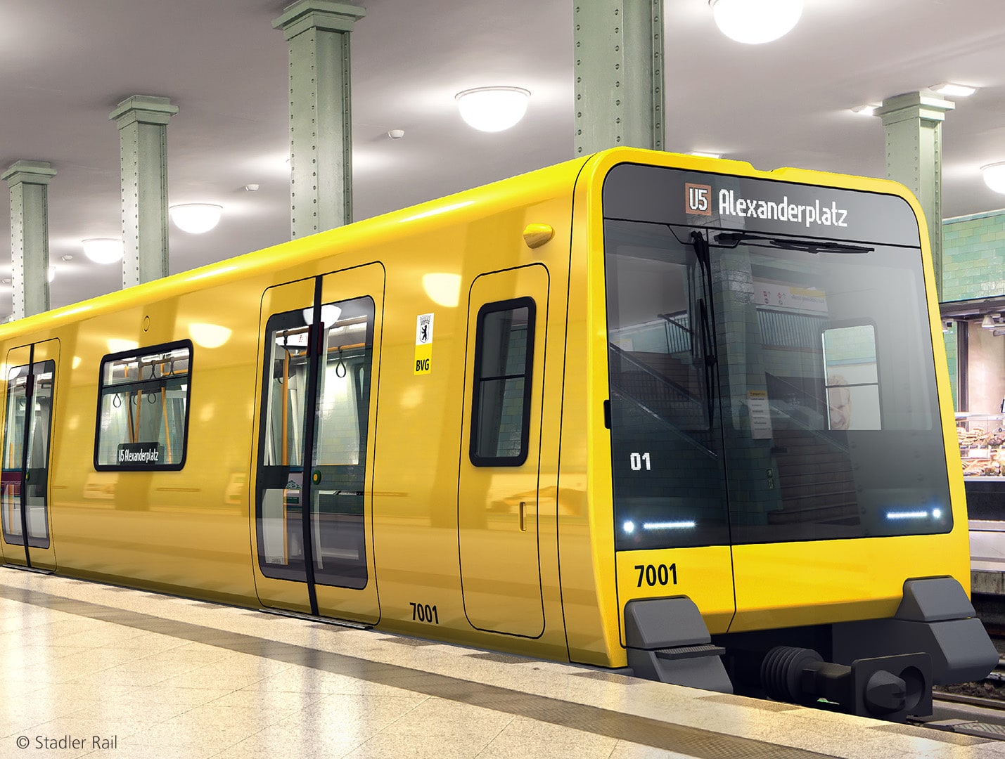 U-Bahn Berlin - Fußbodenheizung und Fußboden mit hoher Schalldämmung